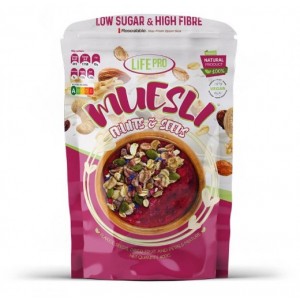 MUESLI FRUIT & SEEDS VEGAN 400 GR