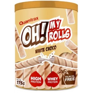 OH! MY ROLLLS WHITE CHOCO 175 GR