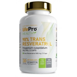 TRANS RESVERATROL 98% 60 CAPS