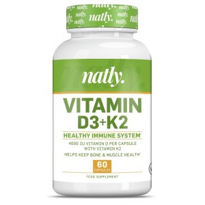 VITAMIN D3+K2 60 CAPS