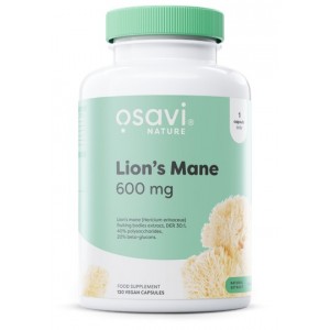 LIONS MANE 600 MG 120 VCAPS