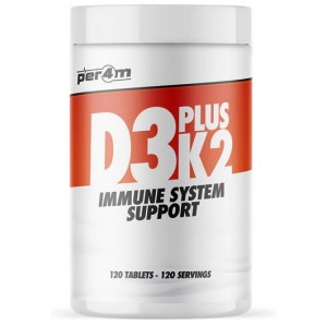 VITAMIN D3 PLUS K2 120 TABS
