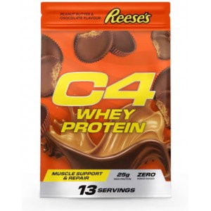 C4 WHEY PROTEIN REESES PEANUT BUTTER CHOCO 481 GR