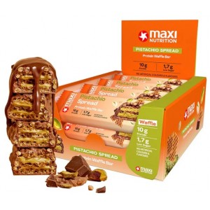 PROTEIN WAFFLE BAR PISTACHIO SPREAD 12X39 GR