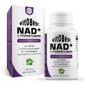 NAD+ & PTEROSTILBENE 60 VEGACAPS