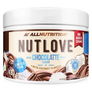NUTLOVE CREAM CHOCOLATTE WITH COCONUT FLAKES 480 GR