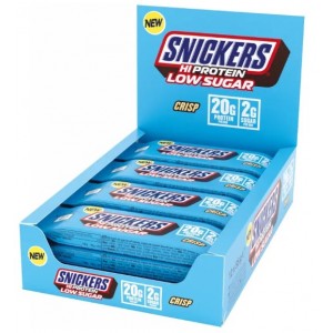 SNICKERS HI PROTEIN BAR CRISPY 12X55 GR
