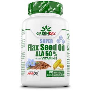 SUPER FLAX SEED OIL ALA 50% 90 CAPS