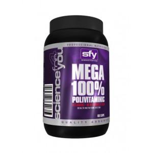 MEGA 100% POLIVITAMINIC 60 CAPS