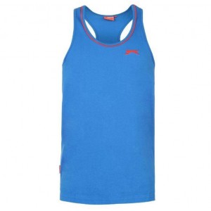 CAMISETA MUSCLE BLUE SLAZENGER