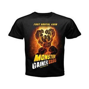 CAMISETA MONSTER GAINER 2200