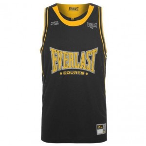 CAMISETA BASKET EVERLAST BLACK