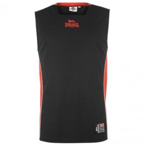 CAMISETA BASKET LONDSDALE BLACK-RED