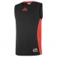 CAMISETA BASKET LONDSDALE BLACK-RED