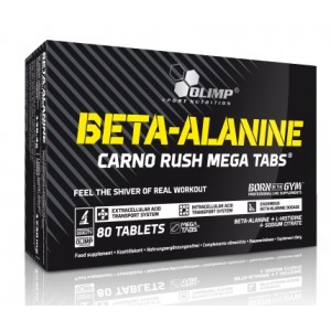 BETA-ALANINE CARNO RUSH 80 TABS