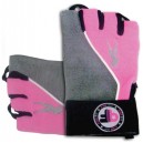 GUANTES PINK FIT GRIS-ROSA