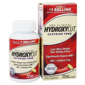 HYDROXYCUT PRO CLINICAL CAFFEINE FREE 90 TABS