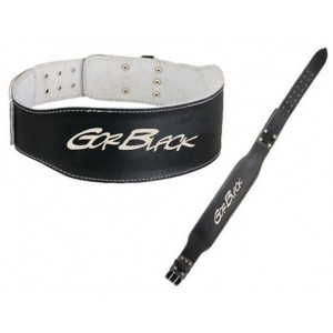 CINTURON DE CUERO NEGRO