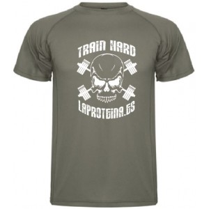 CAMISETA TECNICA MANGA CORTA PLOMO