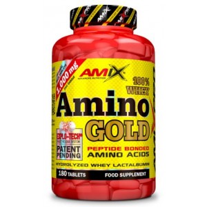 100% WHEY AMINO GOLD 180 TABS