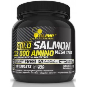 GOLD SALMON 12000 AMINO 300 TABS