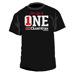 CAMISETA MANGA CORTA BE THE ONE NEGRA