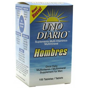 UNO DIARIO HOMBRES 100 TABS
