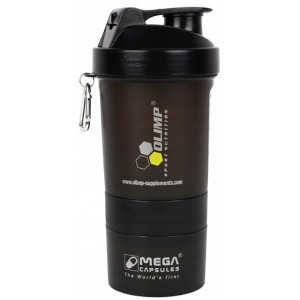 SHAKER OLIMP BLACK PASTILLERO 400 ML