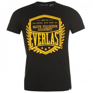 CAMISETA EVERLAST BLACK SHIELD
