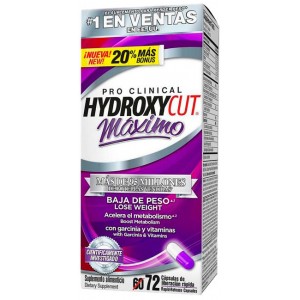 HYDROXYCUT MAXIMO 72 CAPS