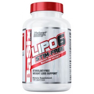 LIPO 6 STIM FREE 120 CAPS