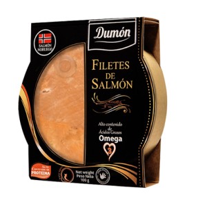 FILETES DE SALMON 5 X 100 GR