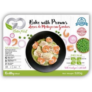 LOMOS DE MERLUZA CON GAMBAS 320 GR