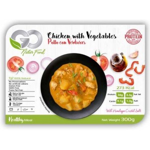 POLLO CON VERDURAS 300 GR