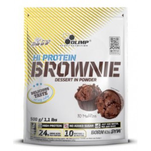 HI PROTEIN BROWNIE 500 GR