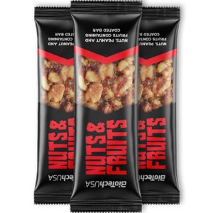 ENERGY BARS NUTS & FRUITS 28X40 GR