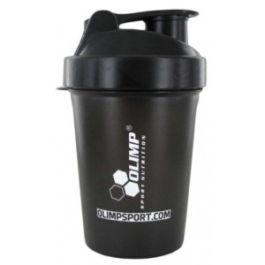 SHAKER OLIMP BLACK 600 ML