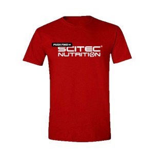 CAMISETA PUSHFWD SCITEC ROJO