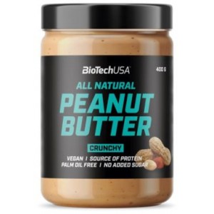 PEANUT BUTTER CRUNCHY 400 GR