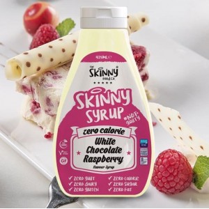 SKINNY SYRUP WHITE CHOCOLATE RASPBERRY 425 ML