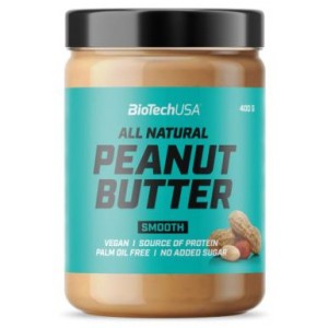 PEANUT BUTTER SMOOTH 400 GR