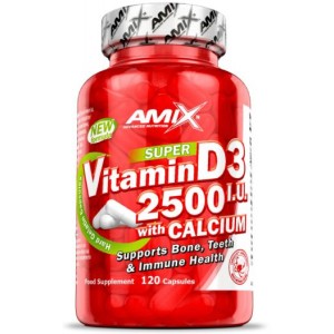 VITAMIN D3 2500 WITH CALCIUM 120 CAPS