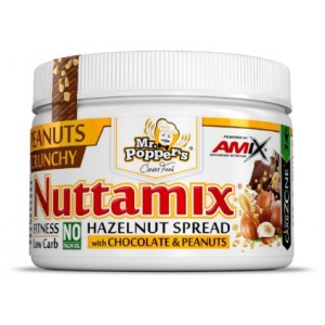NUTTAMIX CRUNCHY PEANUTS 250 GR