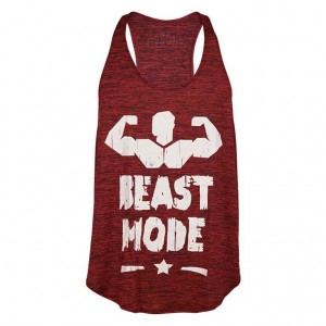 CAMISETA BEAST MODE ROJA ELASTIC-DRY