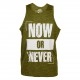 CAMISETA NOW OR NEVER VERDE ELASTIC-DRY