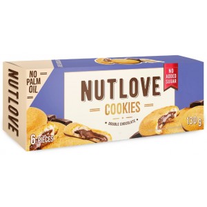 NUTLOVE COOKIES DOUBLE CHOCOLATE 130 GR