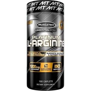 PLATINUM 100% L-ARGININE 100 TABS