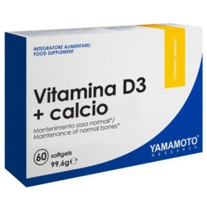 VITAMINA D3 + CALCIO 60 PERLAS
