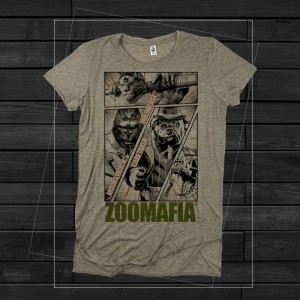 CAMISETA ZOOMAD VERDE