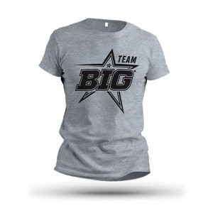 CAMISETA MANGA CORTA GRIS TEAM BIG